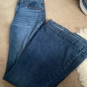 Dark wash flare jeans Shyanne